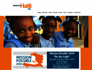 missionhaitiinc.org screenshot