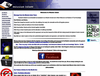 missionislam.com screenshot
