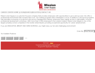 missionlinen.acquiretm.com screenshot