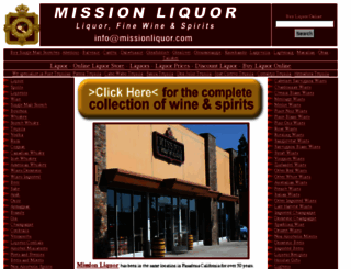 missionliquors.com screenshot