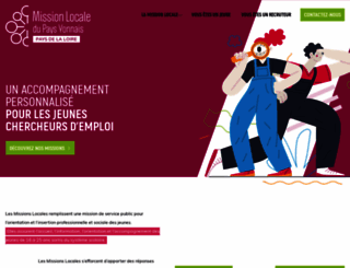 missionlocale-paysyonnais.org screenshot