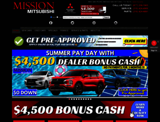missionmitsubishi.com screenshot