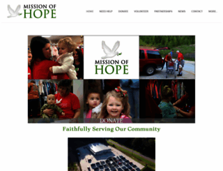 missionofhopedora.com screenshot