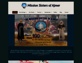missionsisters.in screenshot