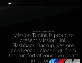 missiontuning.com screenshot