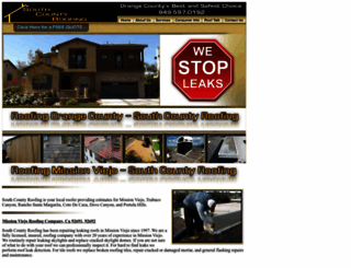 missionviejoroofing.com screenshot
