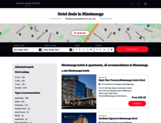 mississauga-hotels.com screenshot