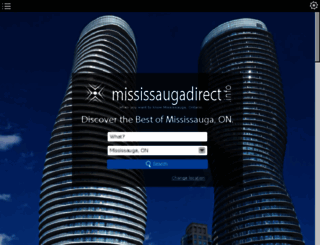 mississaugadirect.info screenshot
