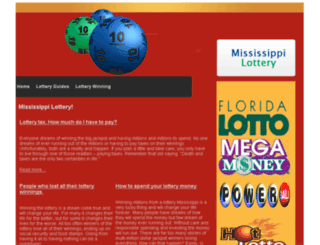 mississippi-lottery.net screenshot