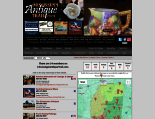 mississippiantiquetrail.com screenshot