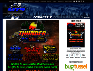 mississippithunder.com screenshot