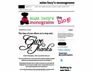 misslucysmonograms.wordpress.com screenshot