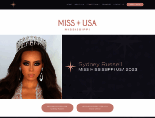 missmississippiusa.com screenshot