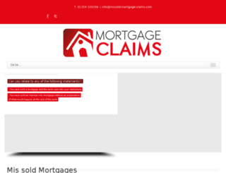 missold-mortgage-claims.com screenshot