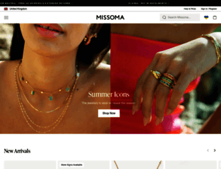 missoma-store.myshopify.com screenshot