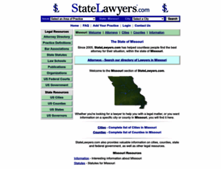 missouri.statelawyers.com screenshot