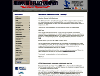 missouribullet.com screenshot