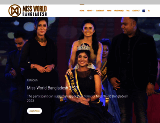 missworldbangladesh.com screenshot