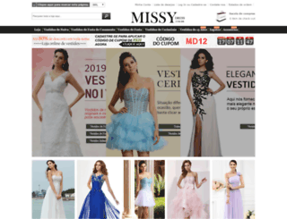 missydress.com.br screenshot