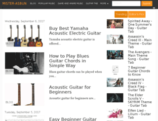 mister-asbun.com screenshot