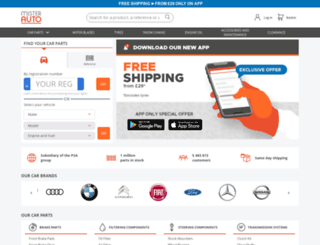 mister-auto.bg screenshot
