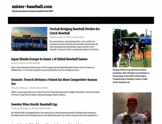 mister-baseball.com screenshot
