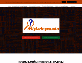 misterioseando.com screenshot