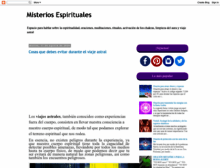 misteriosespirituales11.blogspot.com screenshot