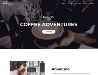 misternomadcoffee.com screenshot