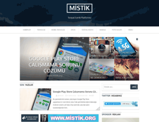 mistik.org screenshot