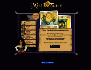 mistiktarot.com screenshot