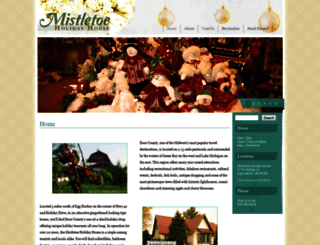 mistletoe-holidayhouse.com screenshot