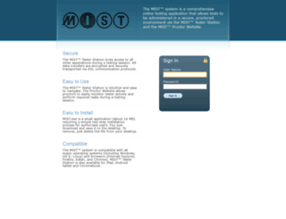 misttest.com screenshot