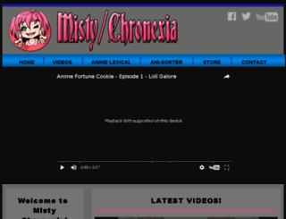 mistychronexia.com screenshot