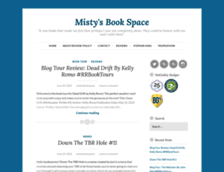 mistysbookspace.wordpress.com screenshot