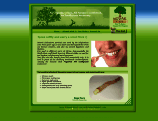 miswakstick.com screenshot