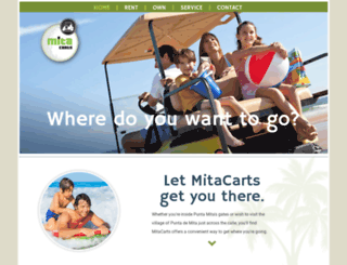 mitacarts.com screenshot