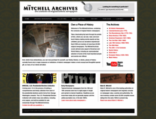 mitchellarchives.com screenshot