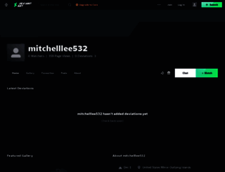 mitchelllee532.deviantart.com screenshot