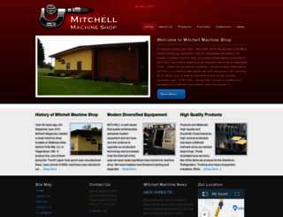 mitchellmachineshop.com screenshot
