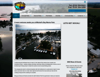 mitchellsbaymarinepark.com screenshot