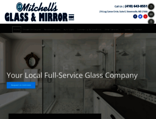 mitchellsglass.com screenshot