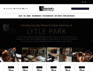 mitchellssalon.com screenshot