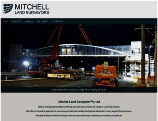 mitchellsurveying.com.au screenshot