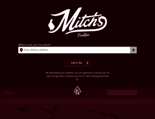 mitchesdelivery.com screenshot