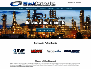 mitechcontrols.com screenshot