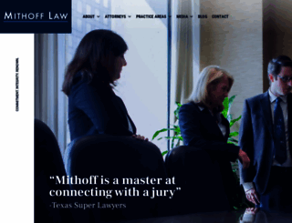 mithofflaw.com screenshot