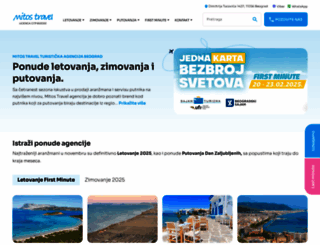 mitos-travel.com screenshot