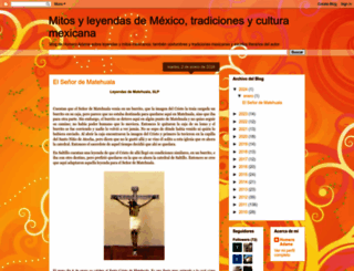 mitosyleyendasdemexico.blogspot.mx screenshot