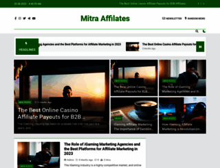 mitrastudios.com screenshot